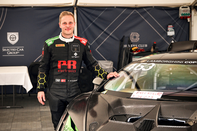 FREDERIK SCHANDORFF SEJREDE OG SATTE NY BANEREKORD I LAMBORGHINI PÅ FDM JYLLANDSRINGEN