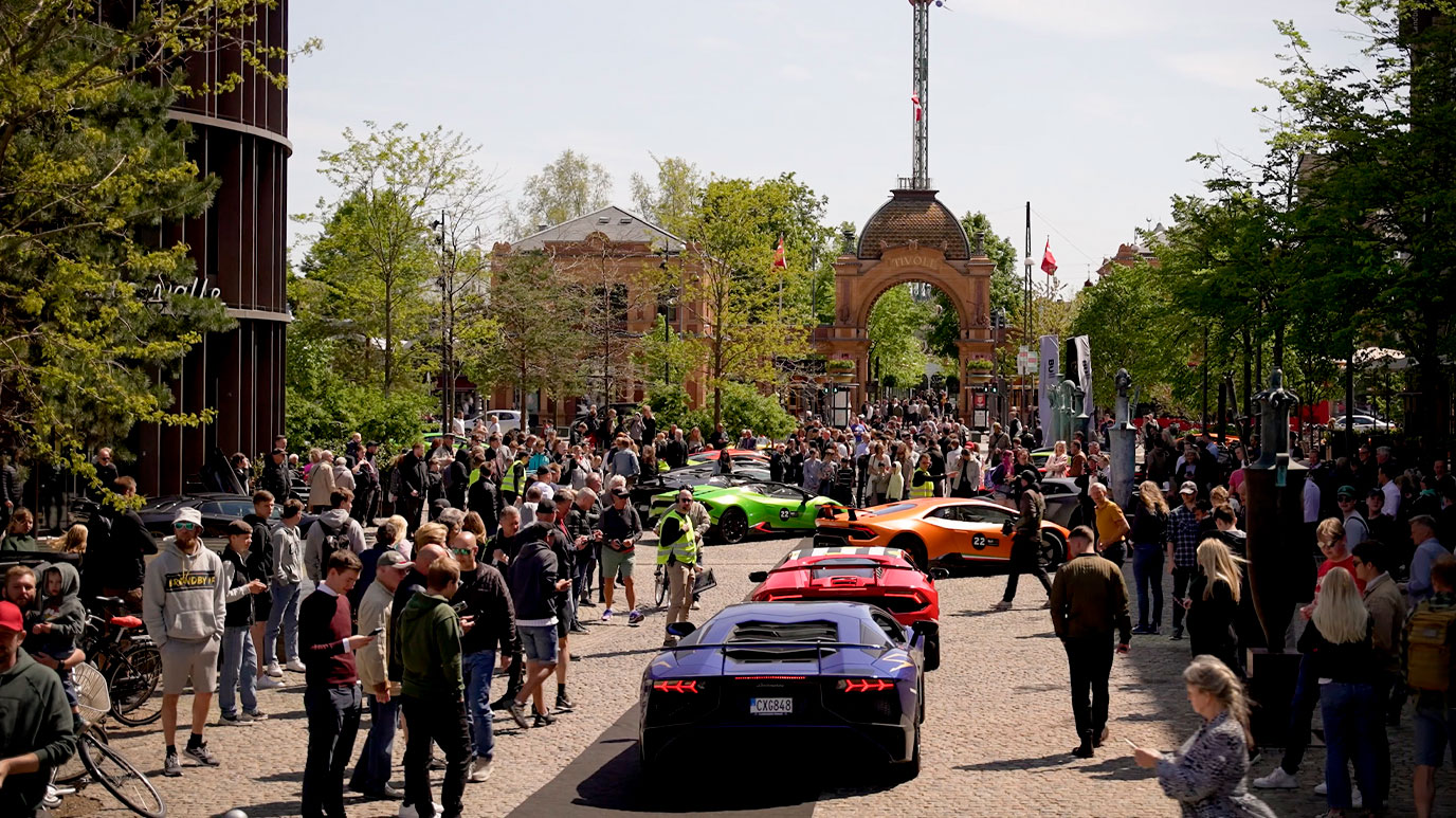 Lamborghini Bull Run i Tivoli